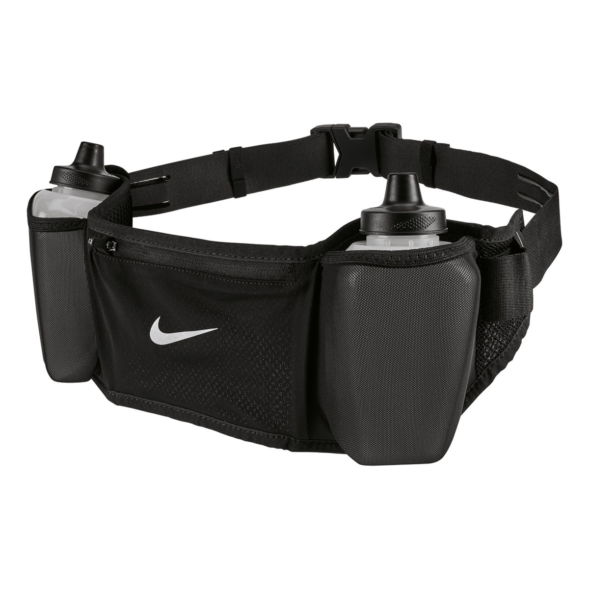 Nike Flex Flex Stride Double Bottel 709ml Drink belt - black Nike Flex Flex Stride Double Bottel 709ml Drink belt - black
