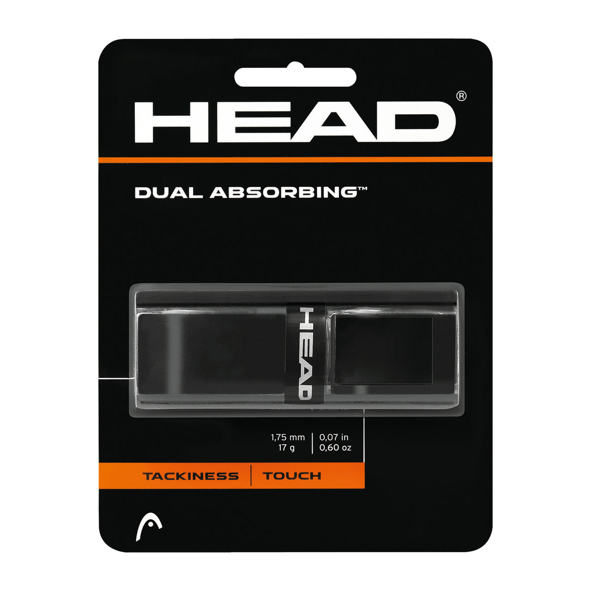 HEAD Dual Absorbing 1 Pack-Black HEAD Dual Absorbing 1 Pack-Black