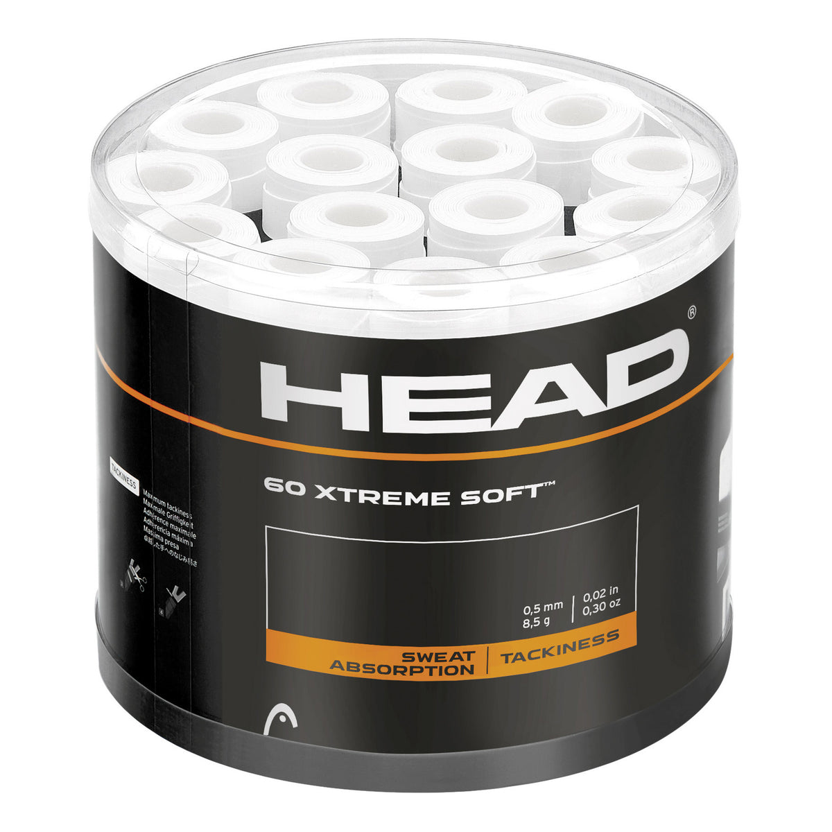 HEAD Xtreme Soft 60er Pack - weiß HEAD Xtreme Soft 60er Pack - weiß