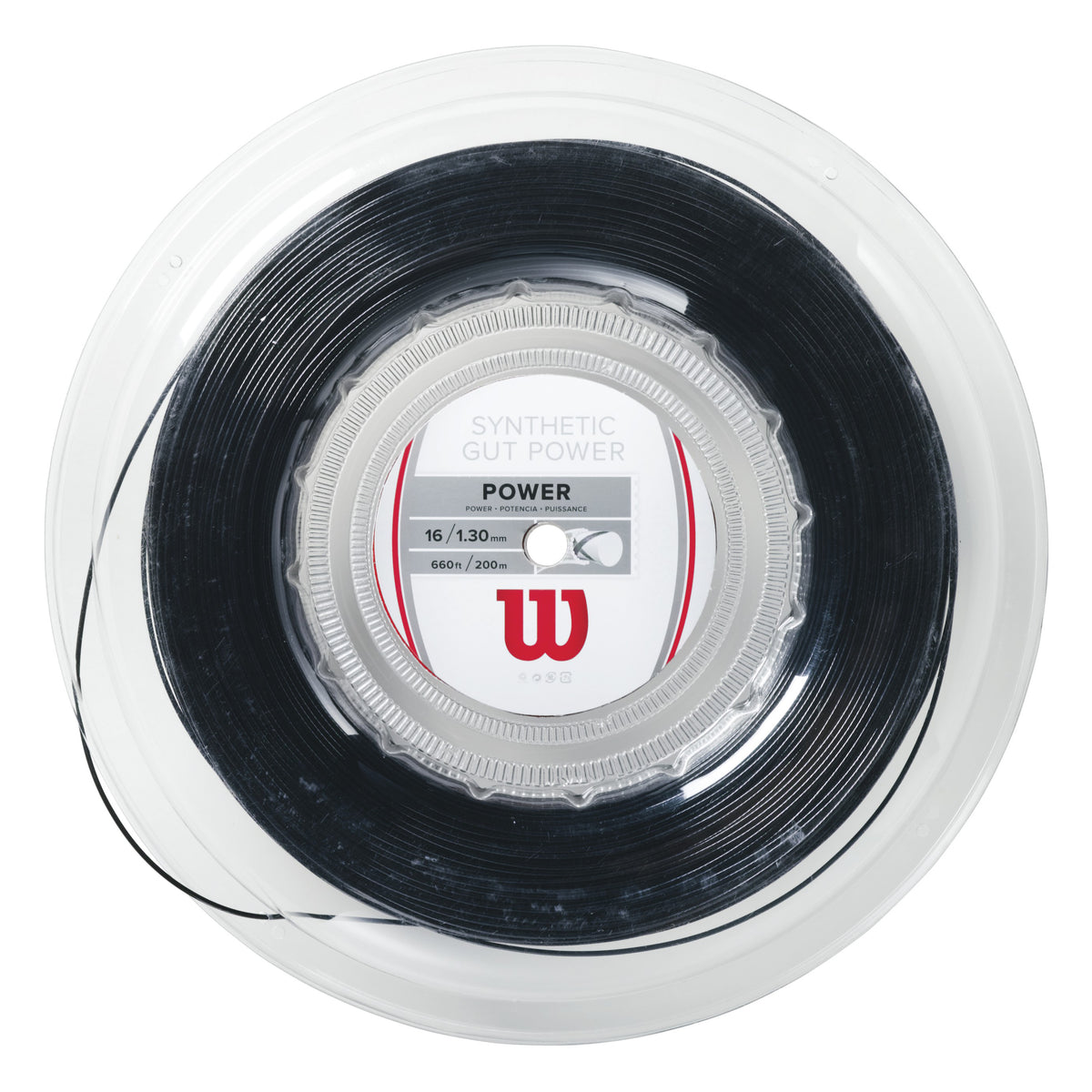 Wilson Synthetic Gut Power Saitenset 12,2m - schwarz Wilson Synthetic Gut Power Saitenset 12,2m - schwarz