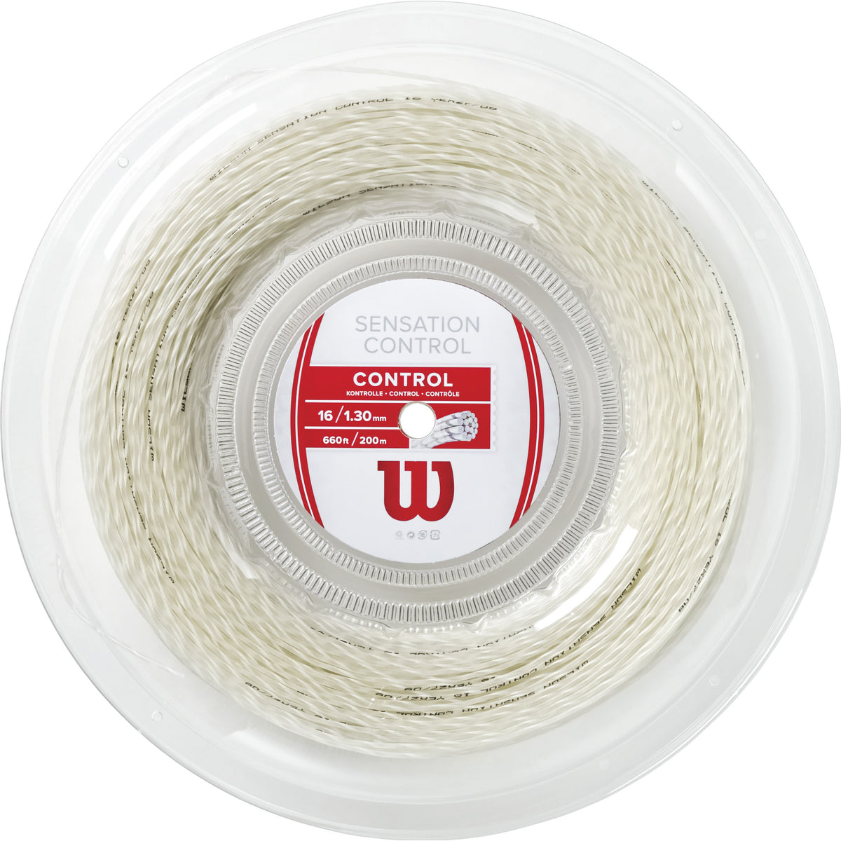 Wilson Sensation Control String Reel 200m-Ecru Wilson Sensation Control String Reel 200m-Ecru