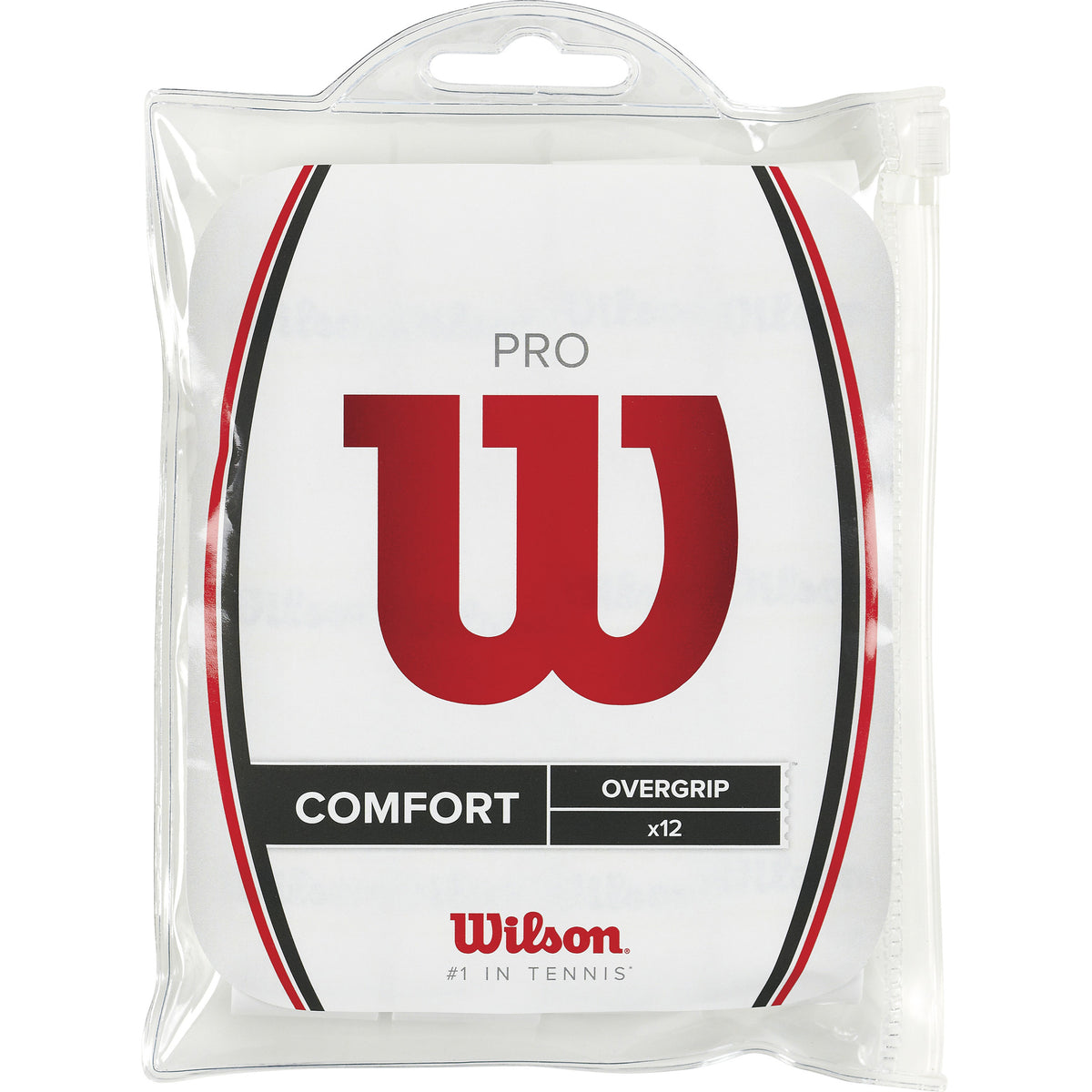 Wilson Pro Overgrip 12 Pack-White Wilson Pro Overgrip 12 Pack-White