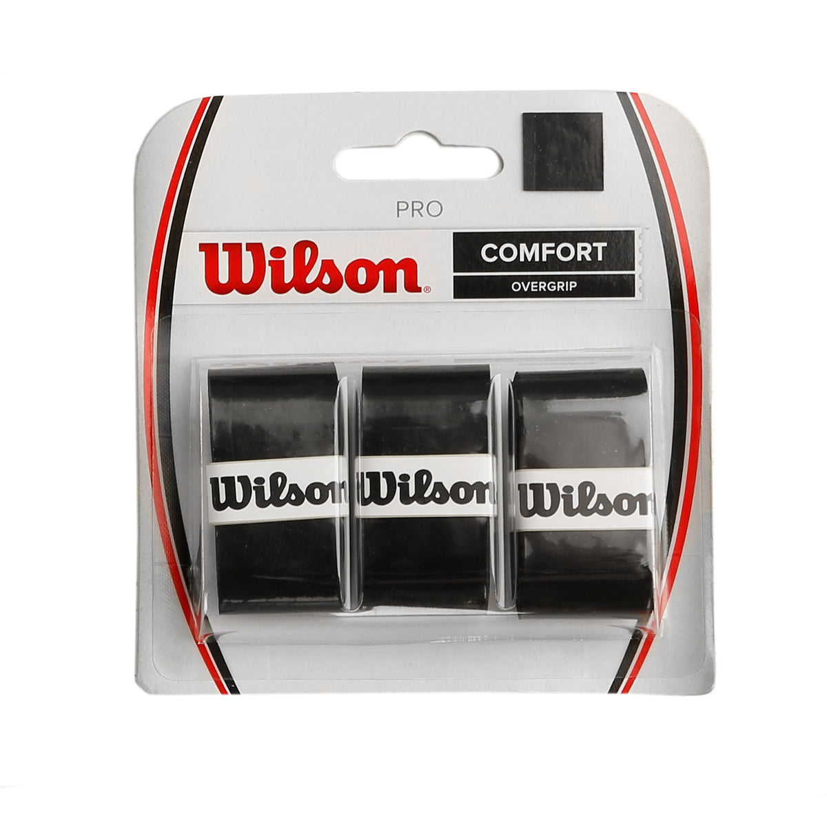 Wilson Pro Overgrip 3 Pack-Black Wilson Pro Overgrip 3 Pack-Black