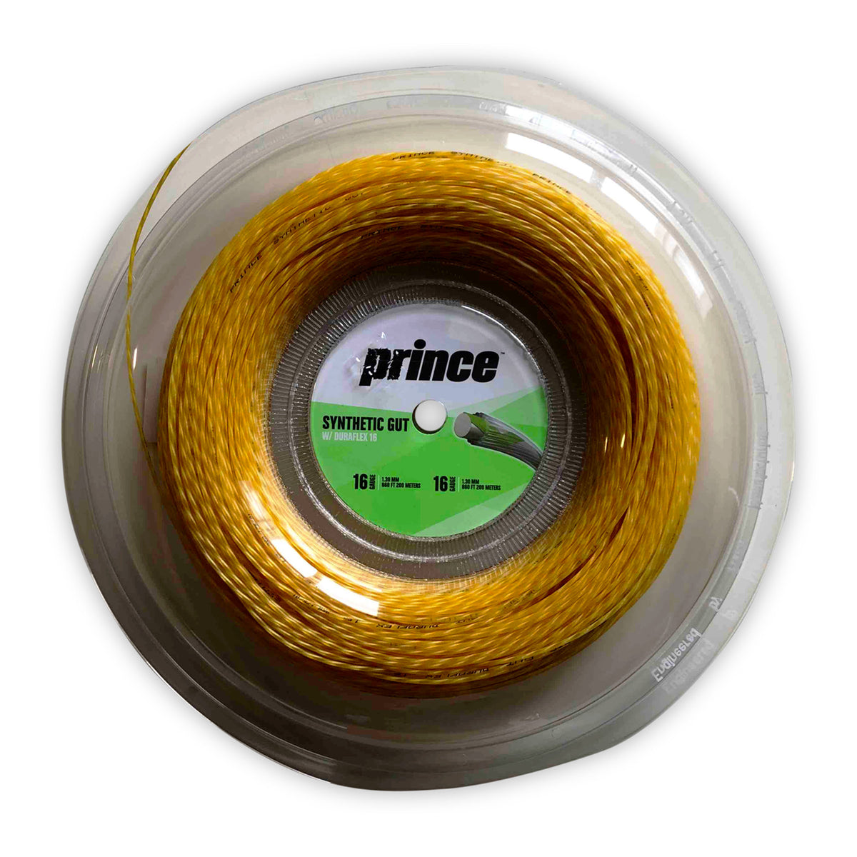 Prince Synthetic Gut Duraflex String Reel 200m-Gold Prince Synthetic Gut Duraflex String Reel 200m-Gold