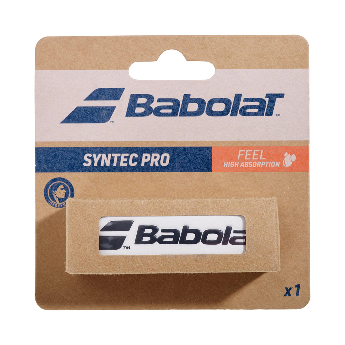Babolat Syntec Pro 1 Pack-White Babolat Syntec Pro 1 Pack-White