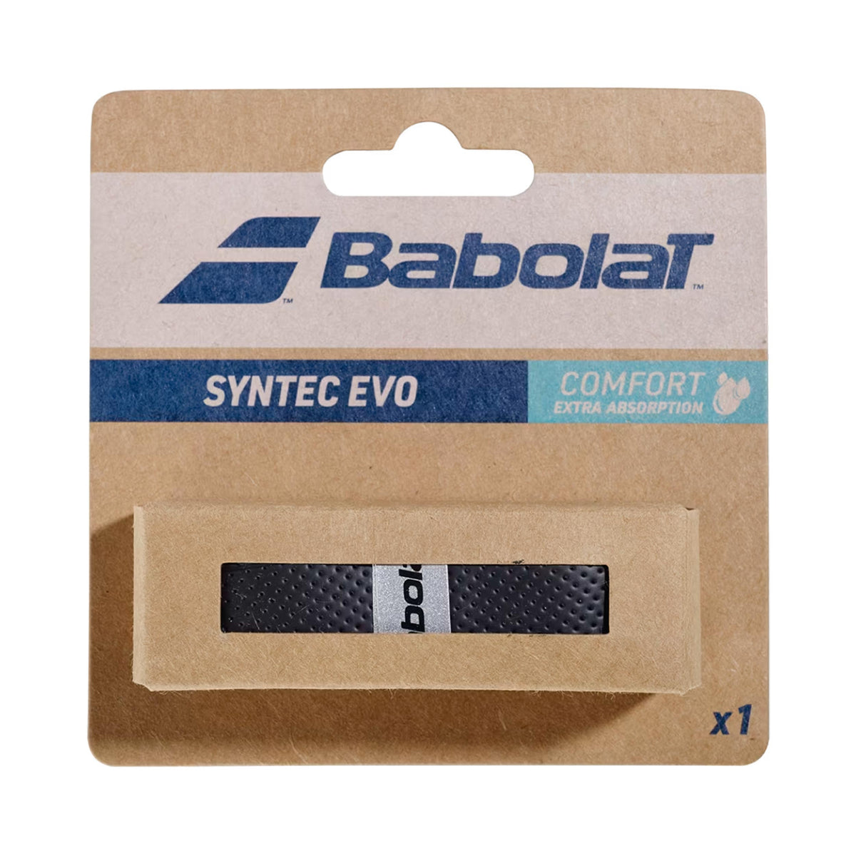 Babolat Syntec Evo Grip 1er Pack-Schwarz Babolat Syntec Evo Grip 1er Pack-Schwarz
