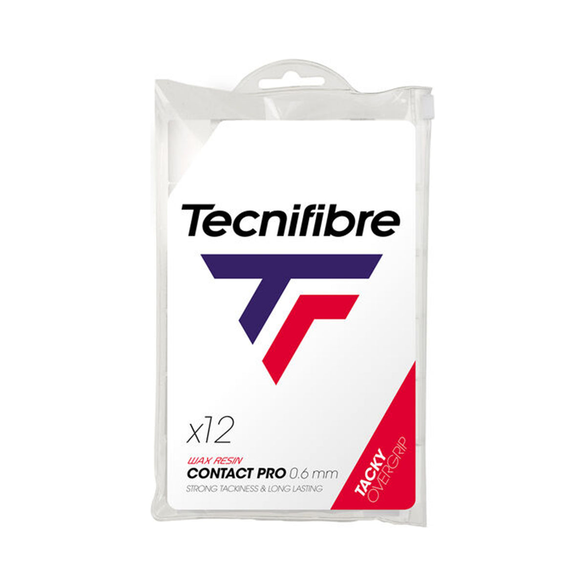 Tecnifibre Pro Contact 12er Pack-Weiß Tecnifibre Pro Contact 12er Pack-Weiß