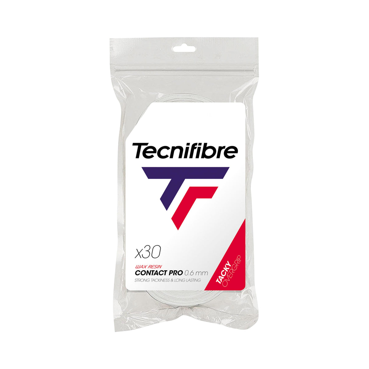 Tecnifibre Player Pro Feel 30 Pack - white Tecnifibre Player Pro Feel 30 Pack - white