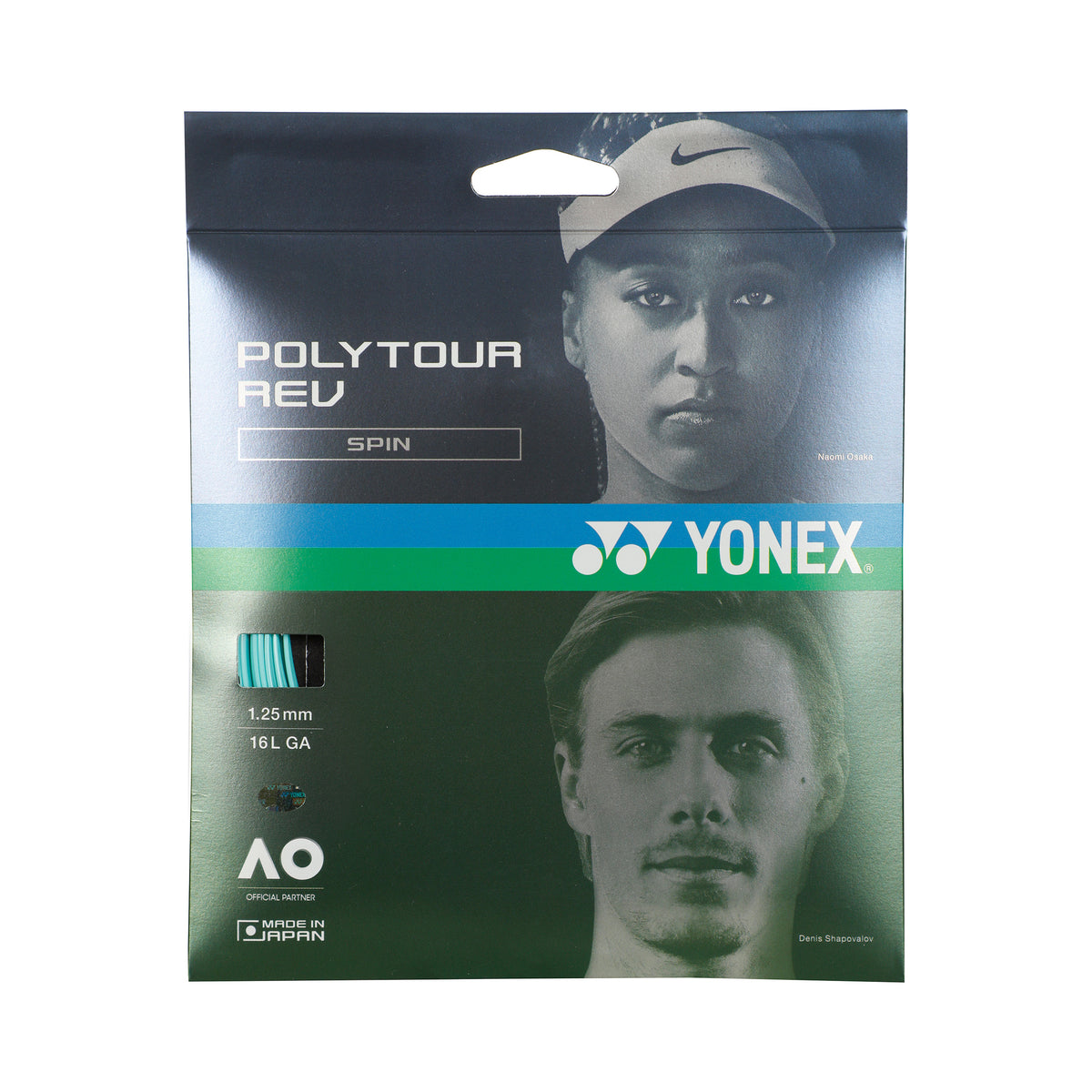 Yonex Poly Tour Rev String Set 12m-Mint Yonex Poly Tour Rev String Set 12m-Mint