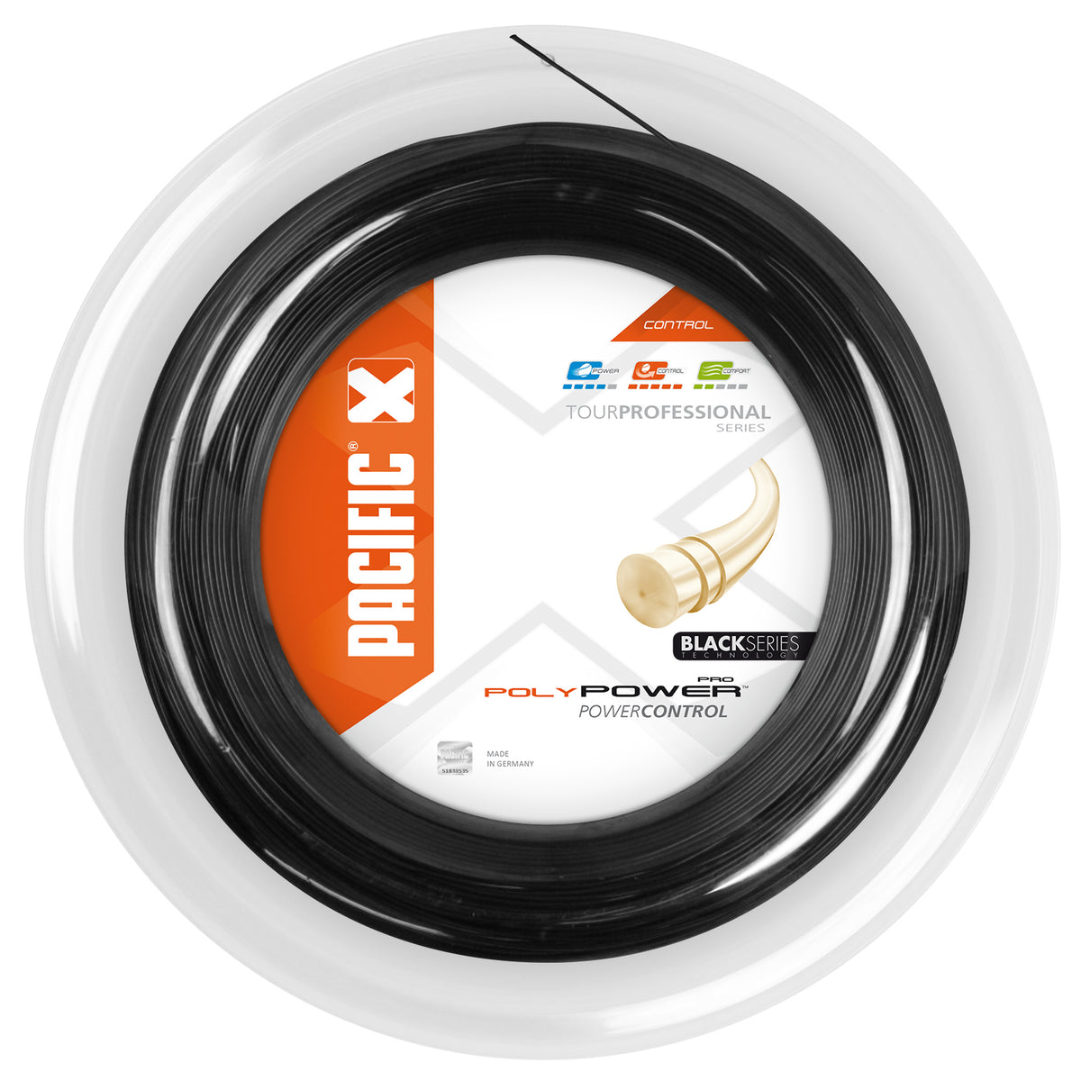 Pacific Poly Power Pro String Reel 200m-Black Pacific Poly Power Pro String Reel 200m-Black