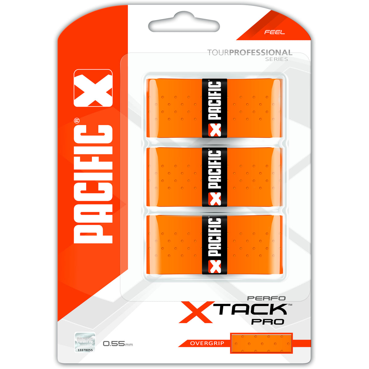 Pacific X Tack Pro Perfo 3 Pack-Orange Pacific X Tack Pro Perfo 3 Pack-Orange