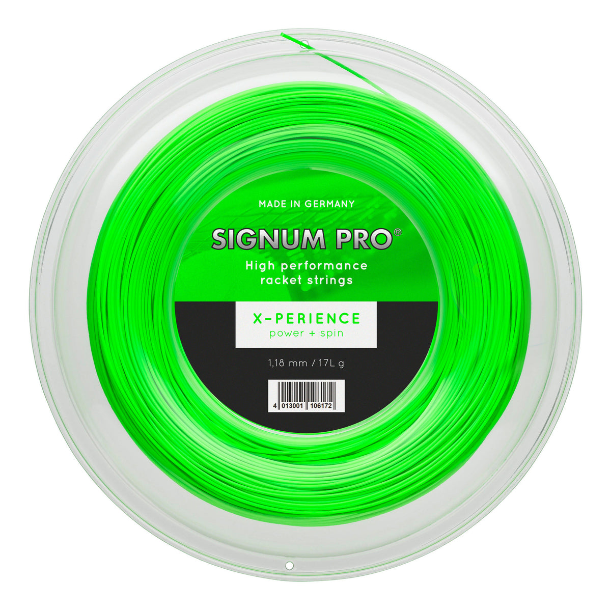 Signum Pro Xperience String Reel 120m-Neon Green Signum Pro Xperience String Reel 120m-Neon Green