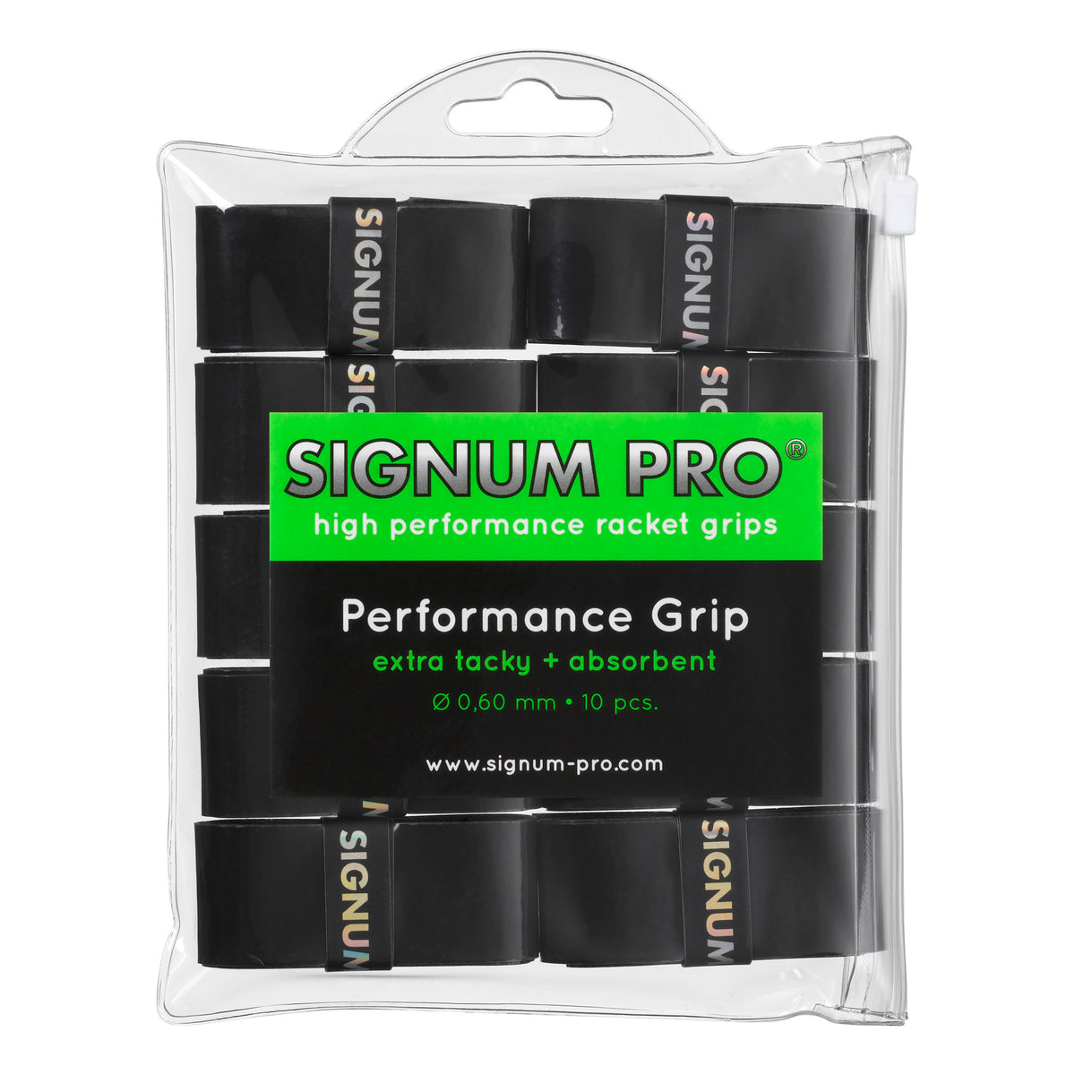 Signum Pro Performance Grip 10 Pack-Black Signum Pro Performance Grip 10 Pack-Black