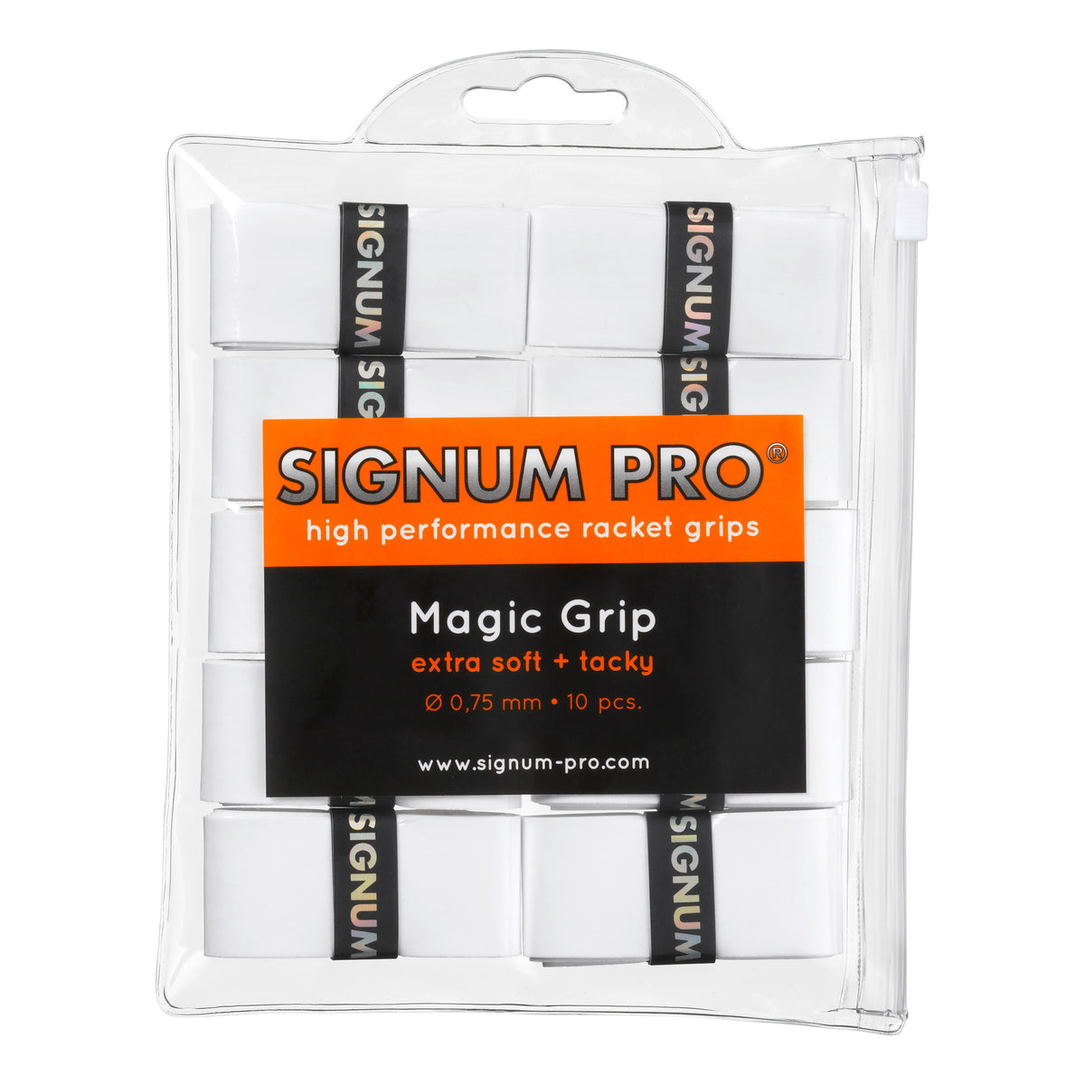 Signum Pro Magic Grip 10 Pack-White Signum Pro Magic Grip 10 Pack-White