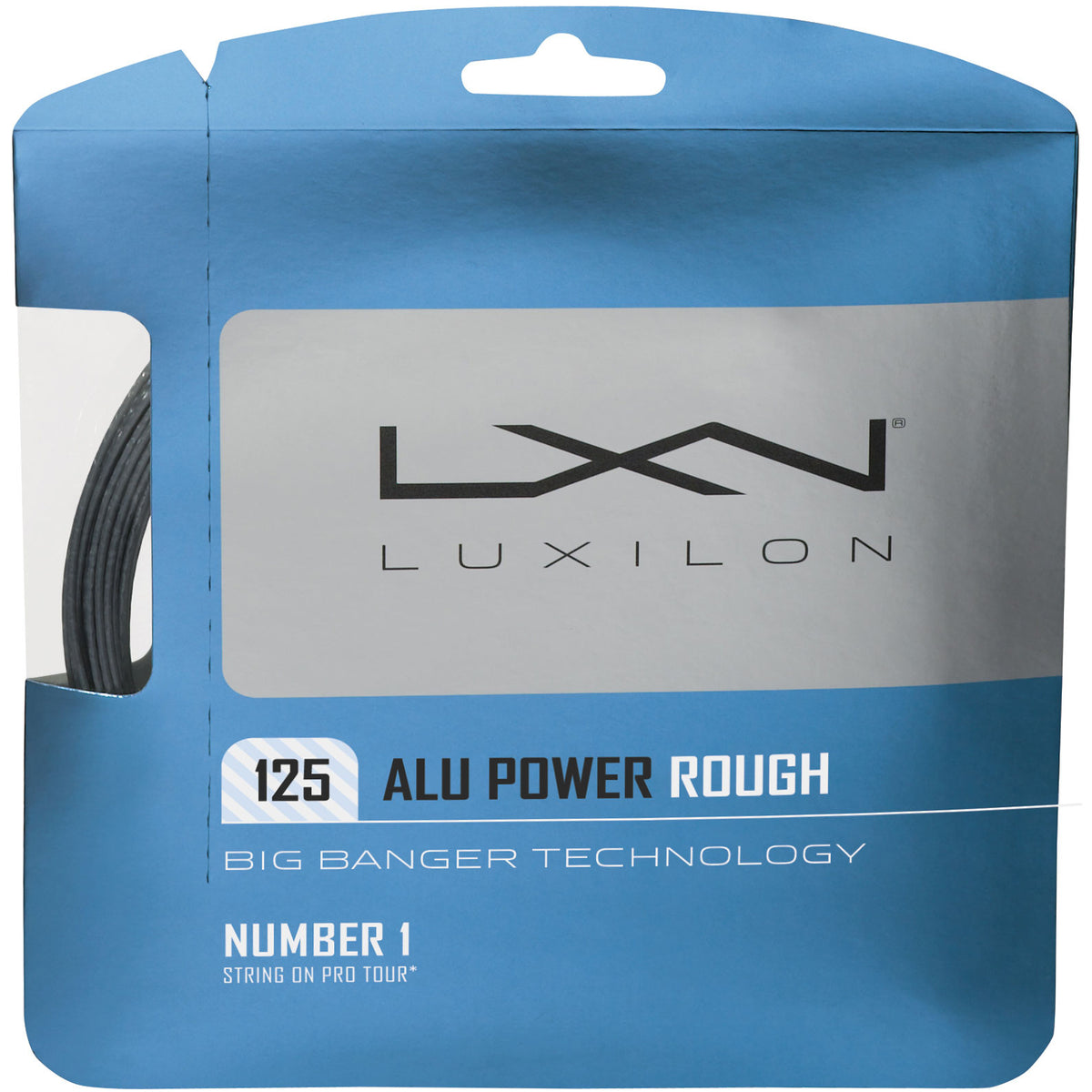 Luxilon Alu Power Rough String Set 12,2m-Silver Luxilon Alu Power Rough String Set 12,2m-Silver