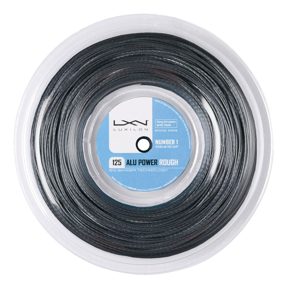 Luxilon Alu Power Rough String Reel 220m-Silver Luxilon Alu Power Rough String Reel 220m-Silver