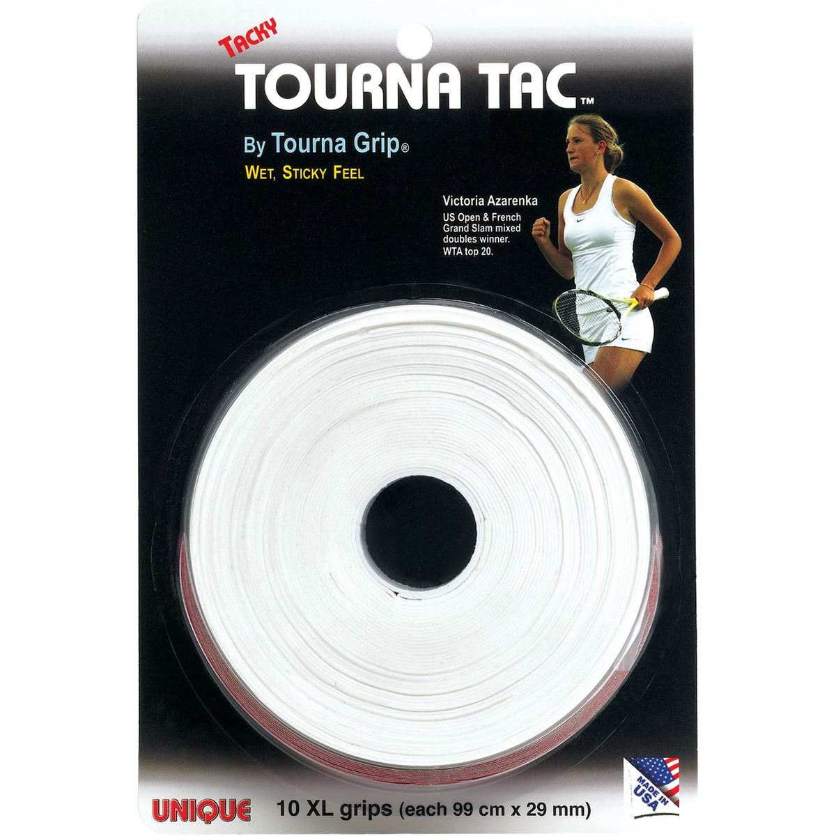 Tourna Tac 10 Pack-White Tourna Tac 10 Pack-White