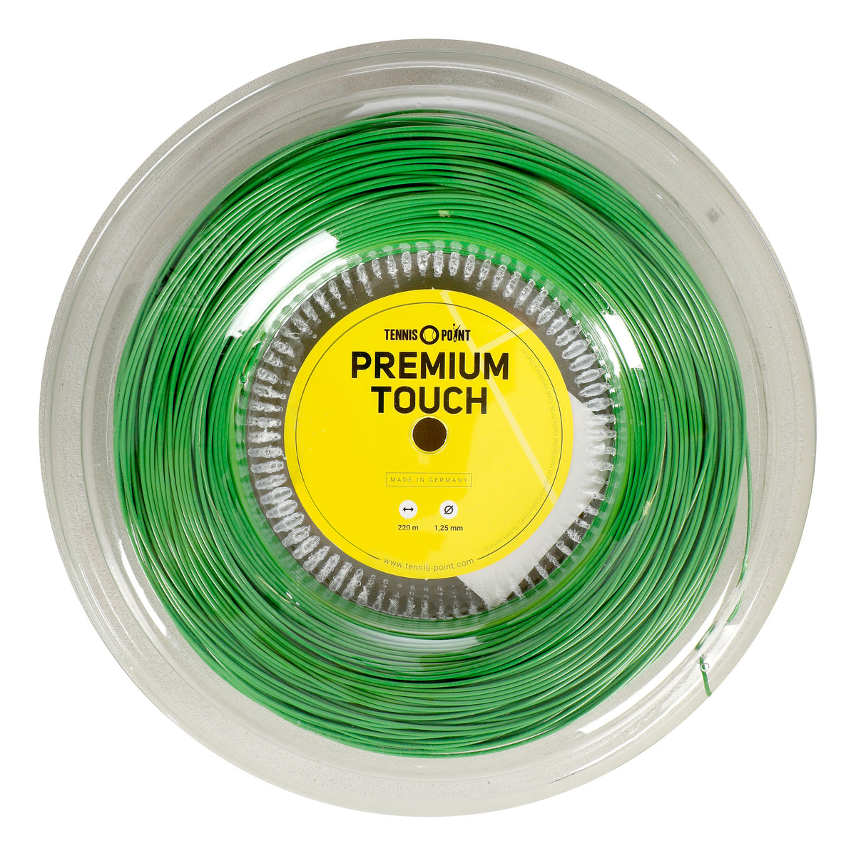 Tennis-Point Premium Touch String reel 220m - green Tennis-Point Premium Touch String reel 220m - green