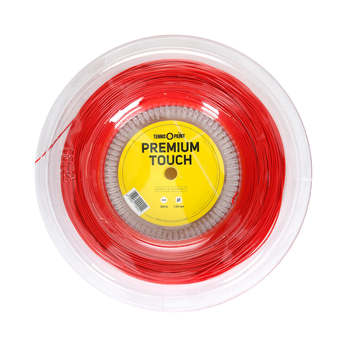 Tennis-Point Premium Touch String Reel 220m-Red Tennis-Point Premium Touch String Reel 220m-Red