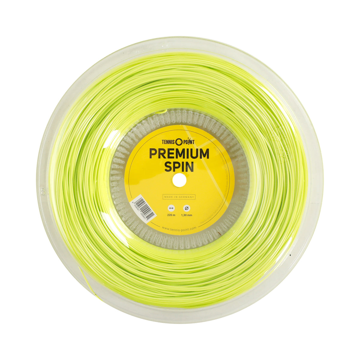 Tennis-Point Premium Spin String Reel 220m-Lime Tennis-Point Premium Spin String Reel 220m-Lime