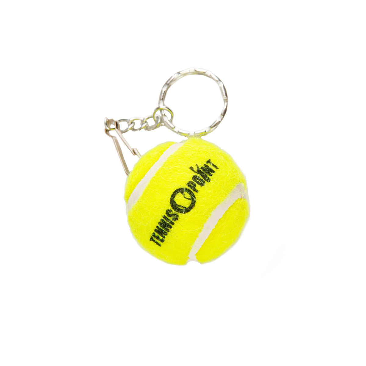 Tennis-Point Key Ring-Yellow Tennis-Point Key Ring-Yellow