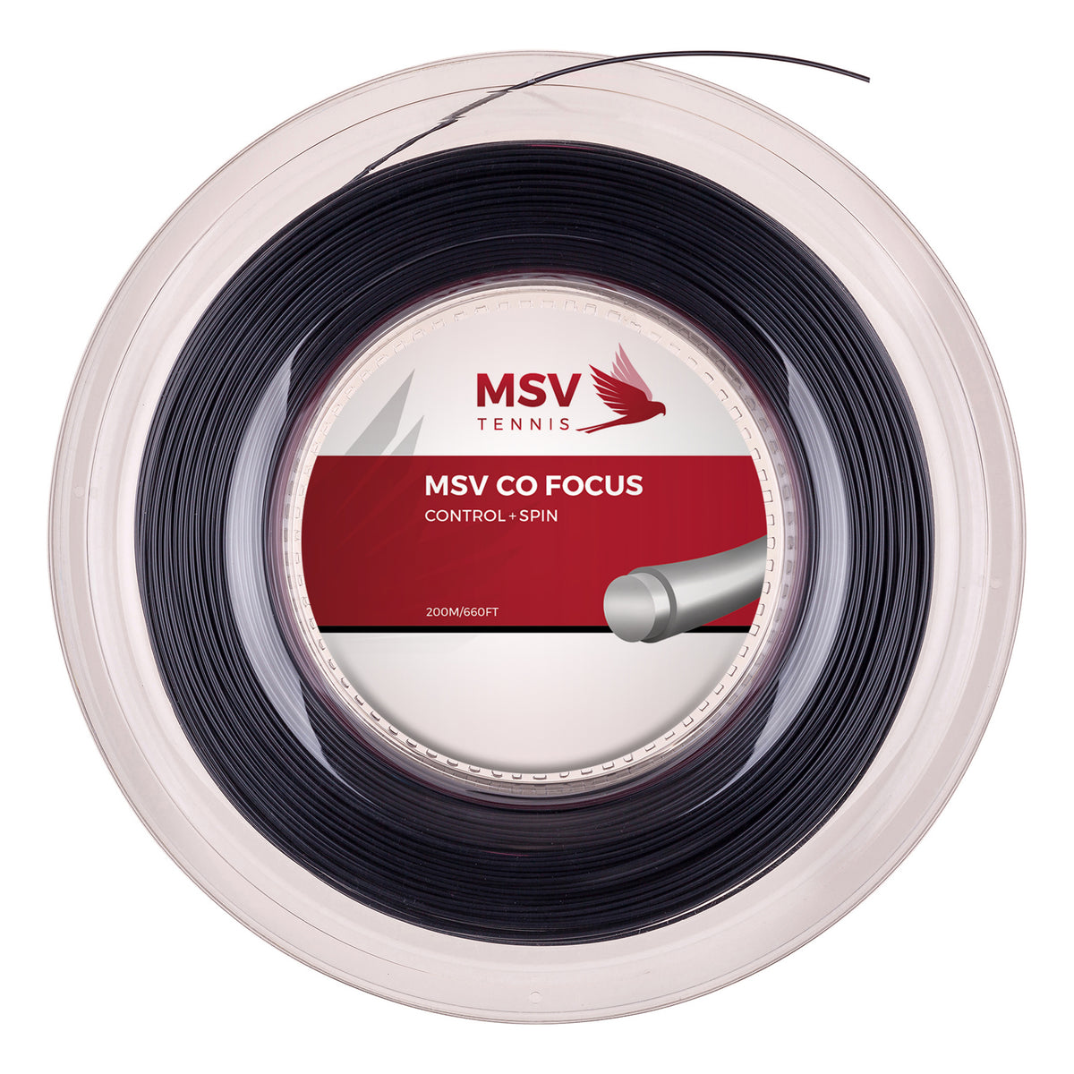 MSV Co.-Focus String Reel 200m-Black MSV Co.-Focus String Reel 200m-Black