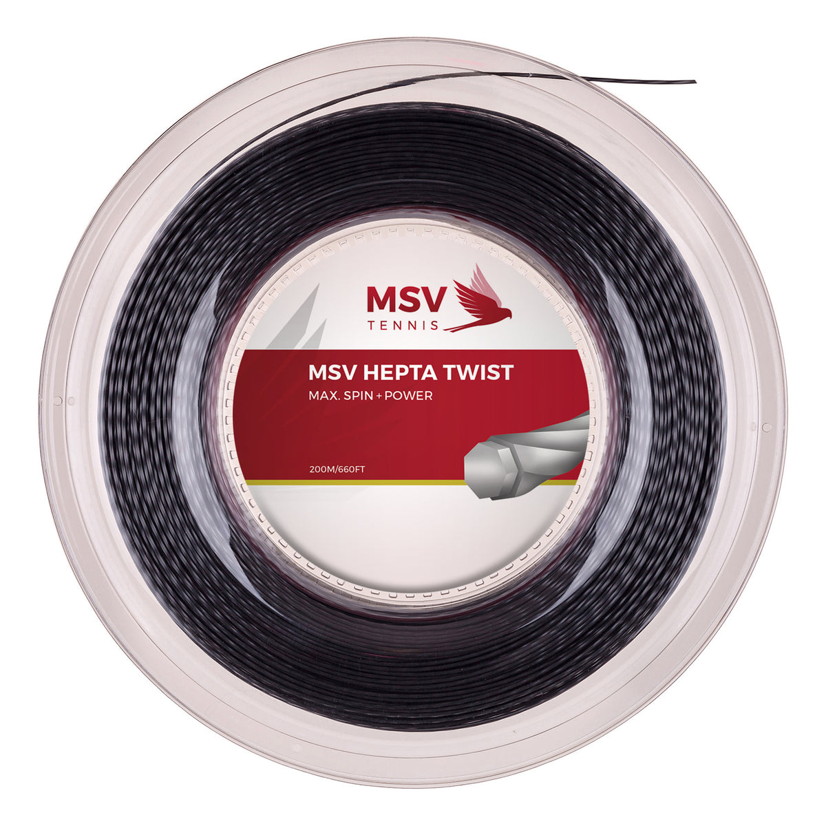 MSV Hepta-Twist String Reel 200m-Anthracite MSV Hepta-Twist String Reel 200m-Anthracite