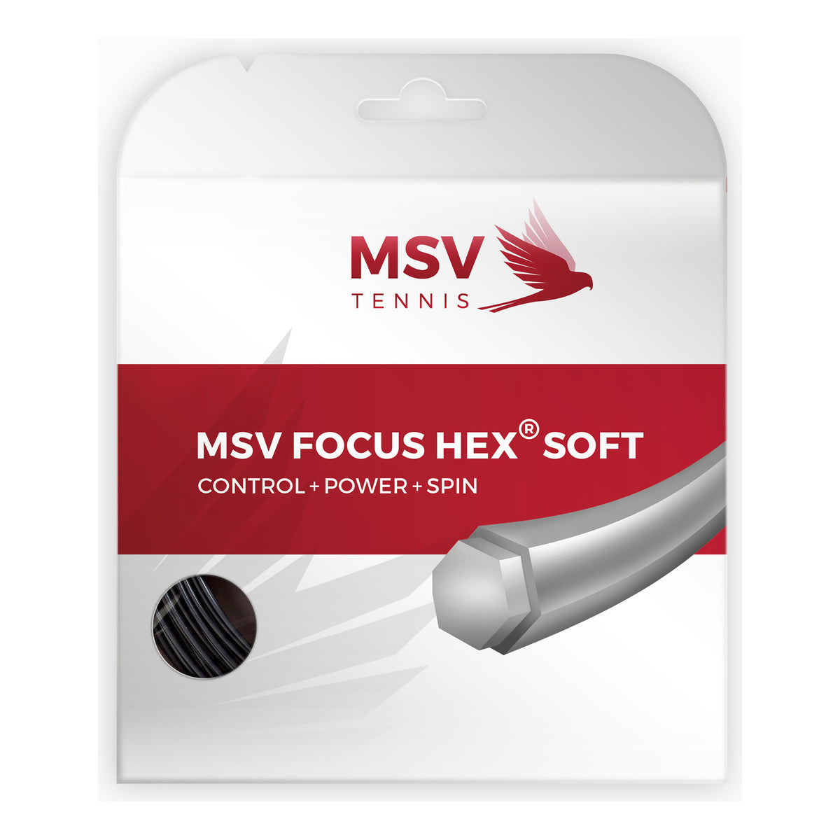 MSV Focus-HEX Soft String Set 12m-Black MSV Focus-HEX Soft String Set 12m-Black