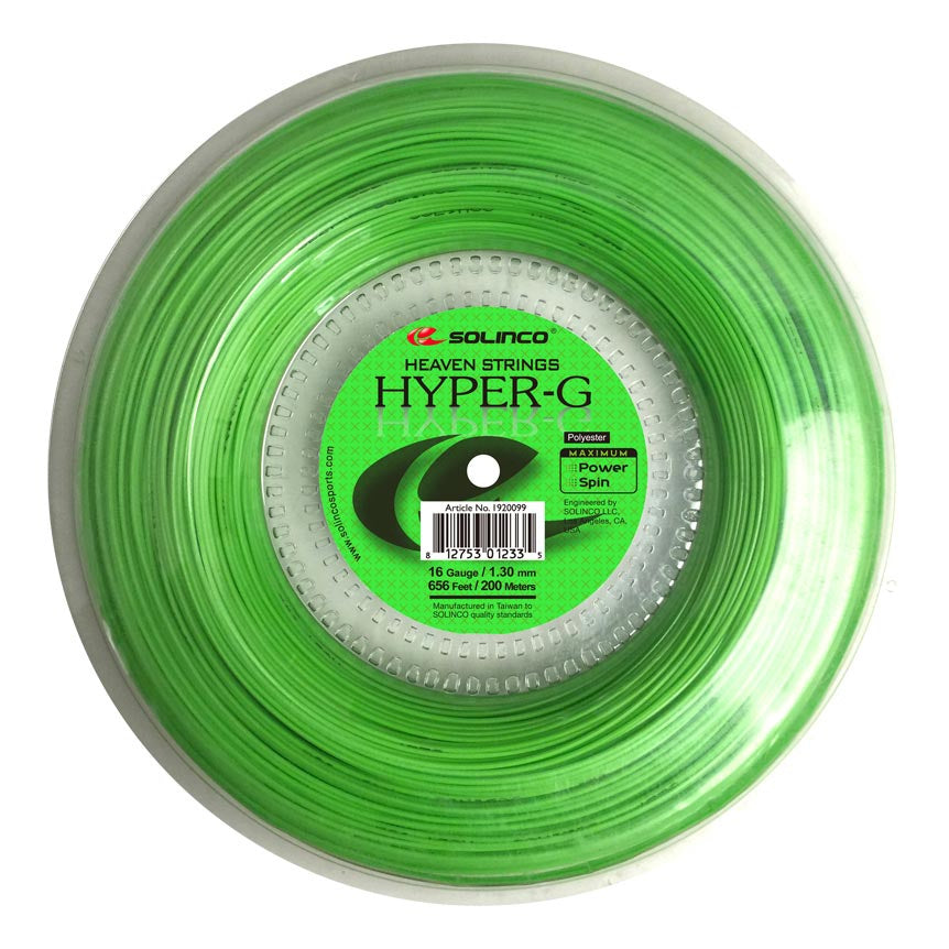 Solinco Hyper-G String Reel 100m-Green Solinco Hyper-G String Reel 100m-Green