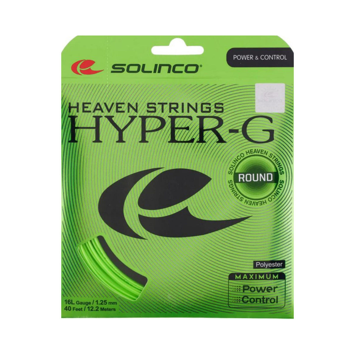 Solinco Hyper-G Round String Set-Green Solinco Hyper-G Round String Set-Green