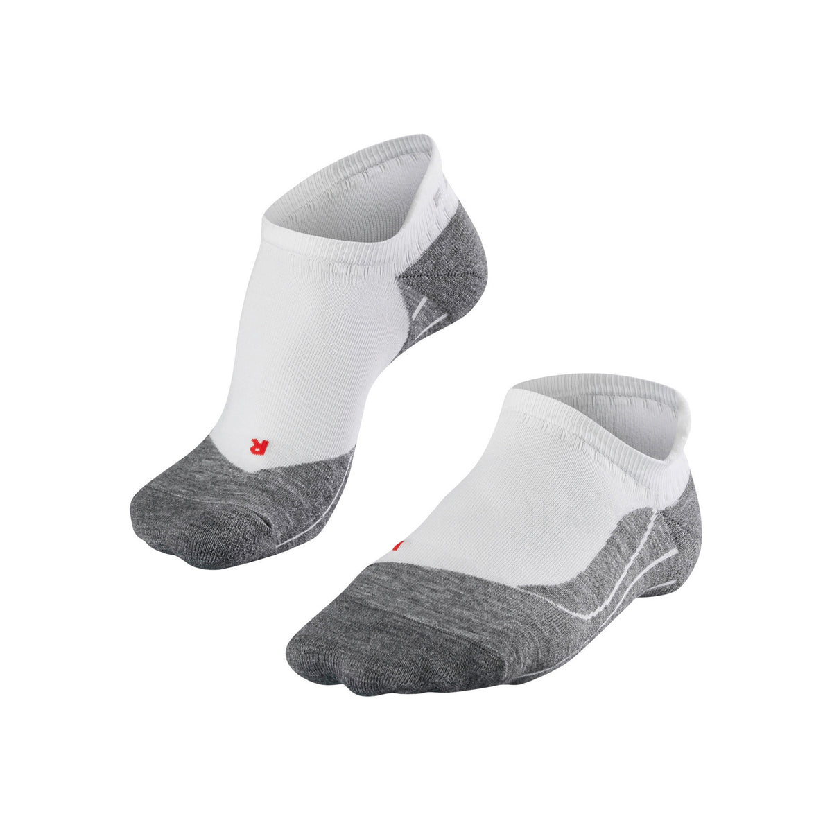 Falke RU4 Endurance Invisible Running Socks Men-White,Grey Falke RU4 Endurance Invisible Running Socks Men-White,Grey