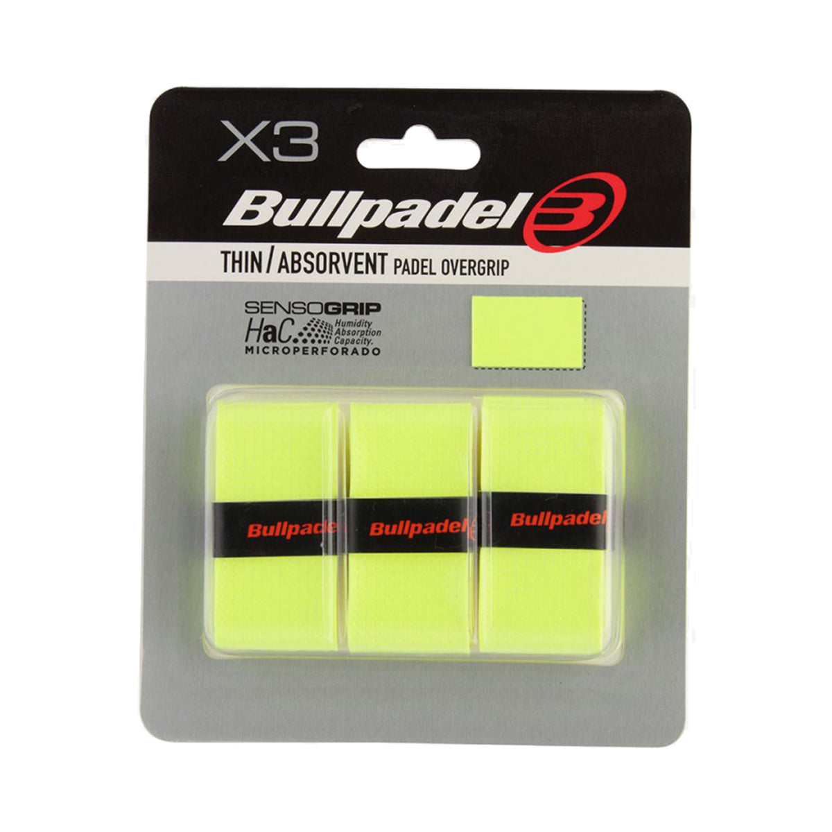 Bullpadel GB-1705 SENSO ABSORBENT-Neon Yellow Bullpadel GB-1705 SENSO ABSORBENT-Neon Yellow