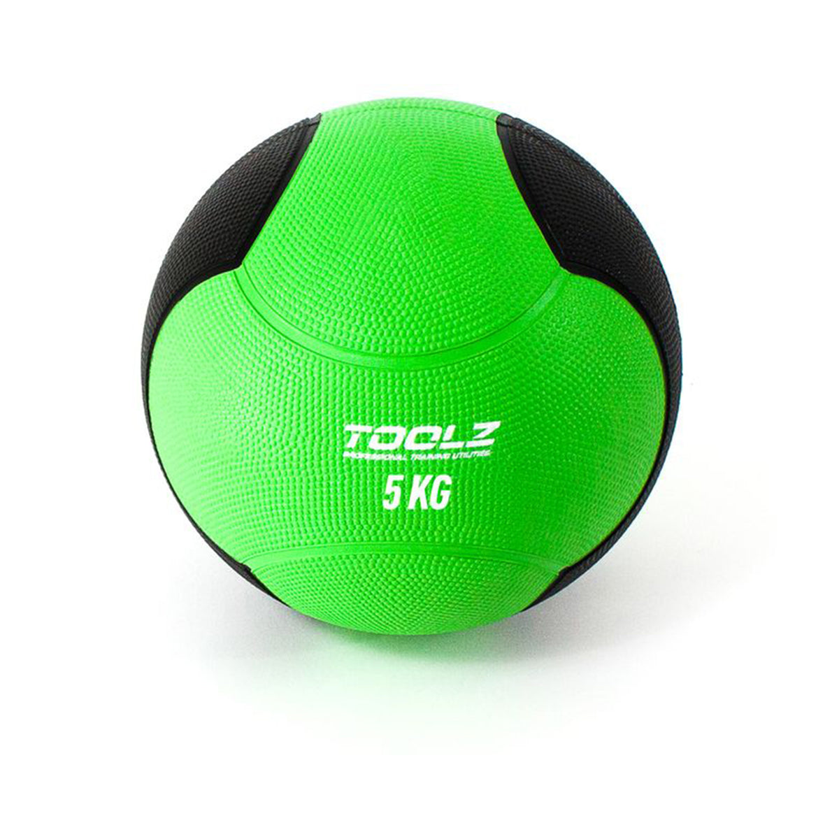 TOOLZ 5kg Medicine Ball-Green,Black TOOLZ 5kg Medicine Ball-Green,Black