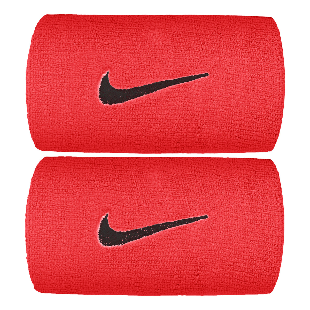 Nike Premier DW Schweißband 2er Pack lang - hellrot, schwarz Nike Premier DW Schweißband 2er Pack lang - hellrot, schwarz