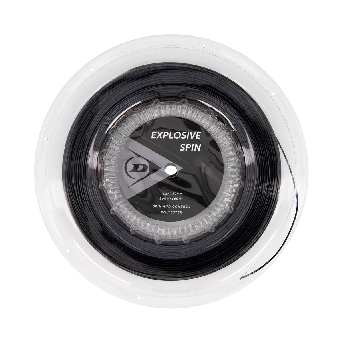 Dunlop EXPLOSIVE SPIN String reel -black Dunlop EXPLOSIVE SPIN String reel -black