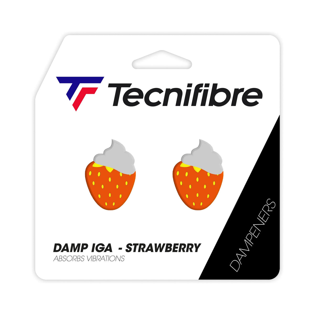 Tecnifibre IG Strawberry Dampener -orange Tecnifibre IG Strawberry Dampener -orange