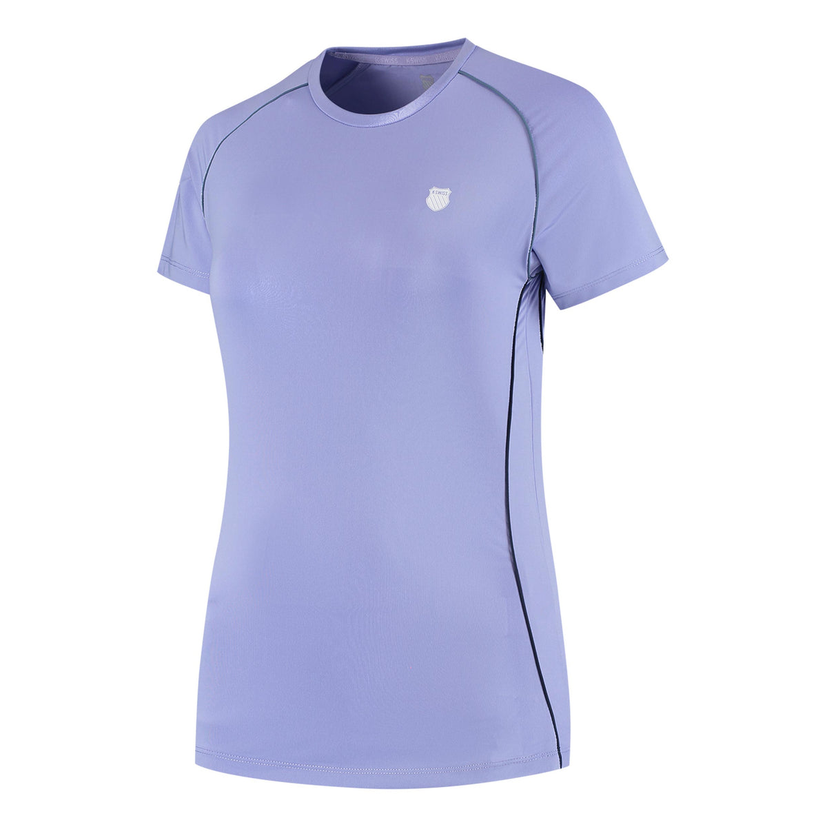 K-Swiss Hypercourt Basic T-Shirt Damen - flieder K-Swiss Hypercourt Basic T-Shirt Damen - flieder