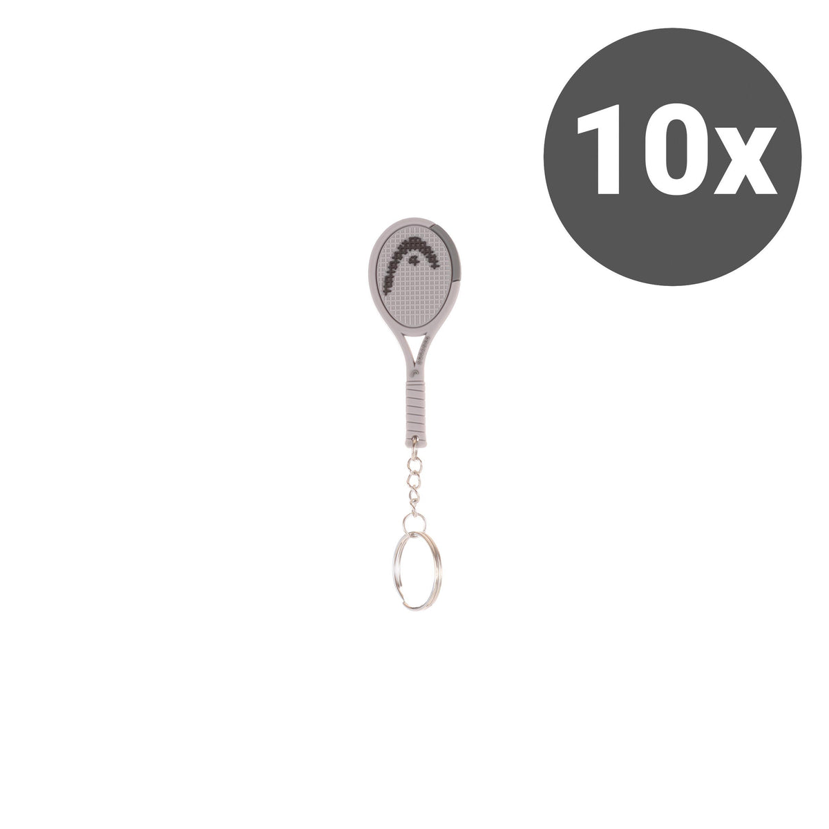 HEAD Squared Key ring 10 Pack - grey HEAD Squared Key ring 10 Pack - grey