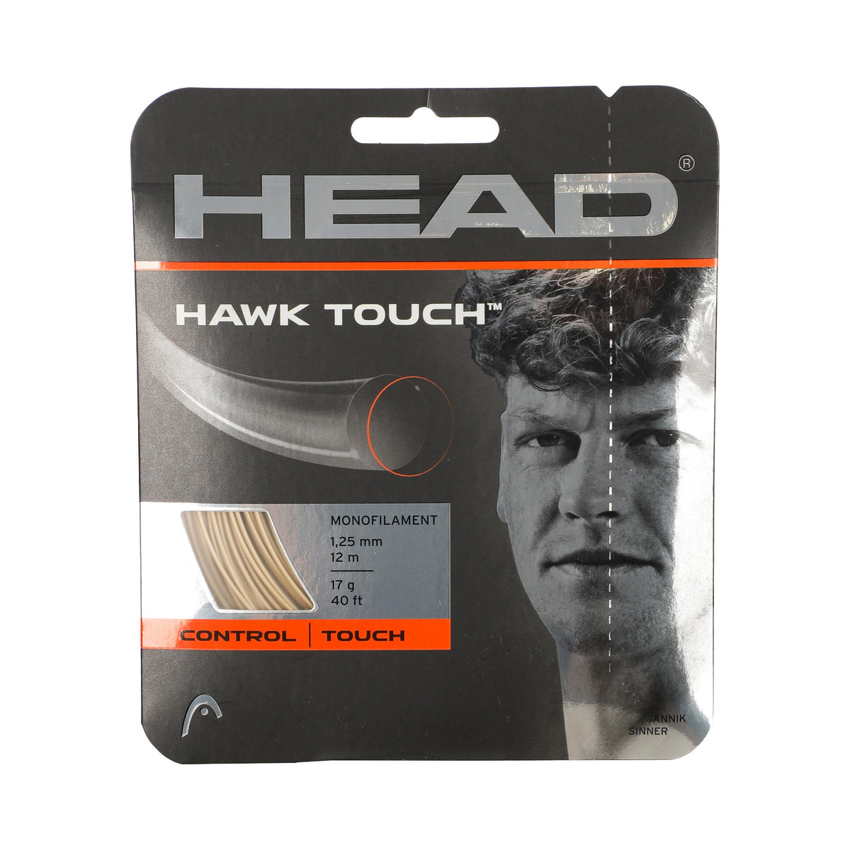 HEAD Hawk Touch String set 12m - gold HEAD Hawk Touch String set 12m - gold