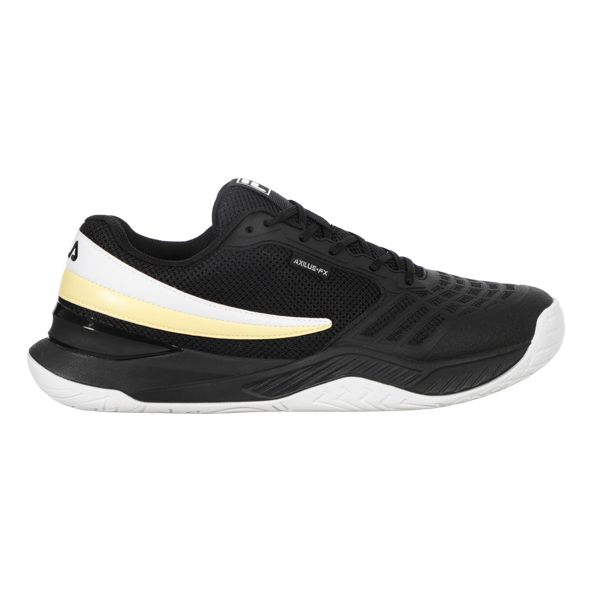 Fila Axilus FX Allcourtschuh Herren - schwarz, gelb