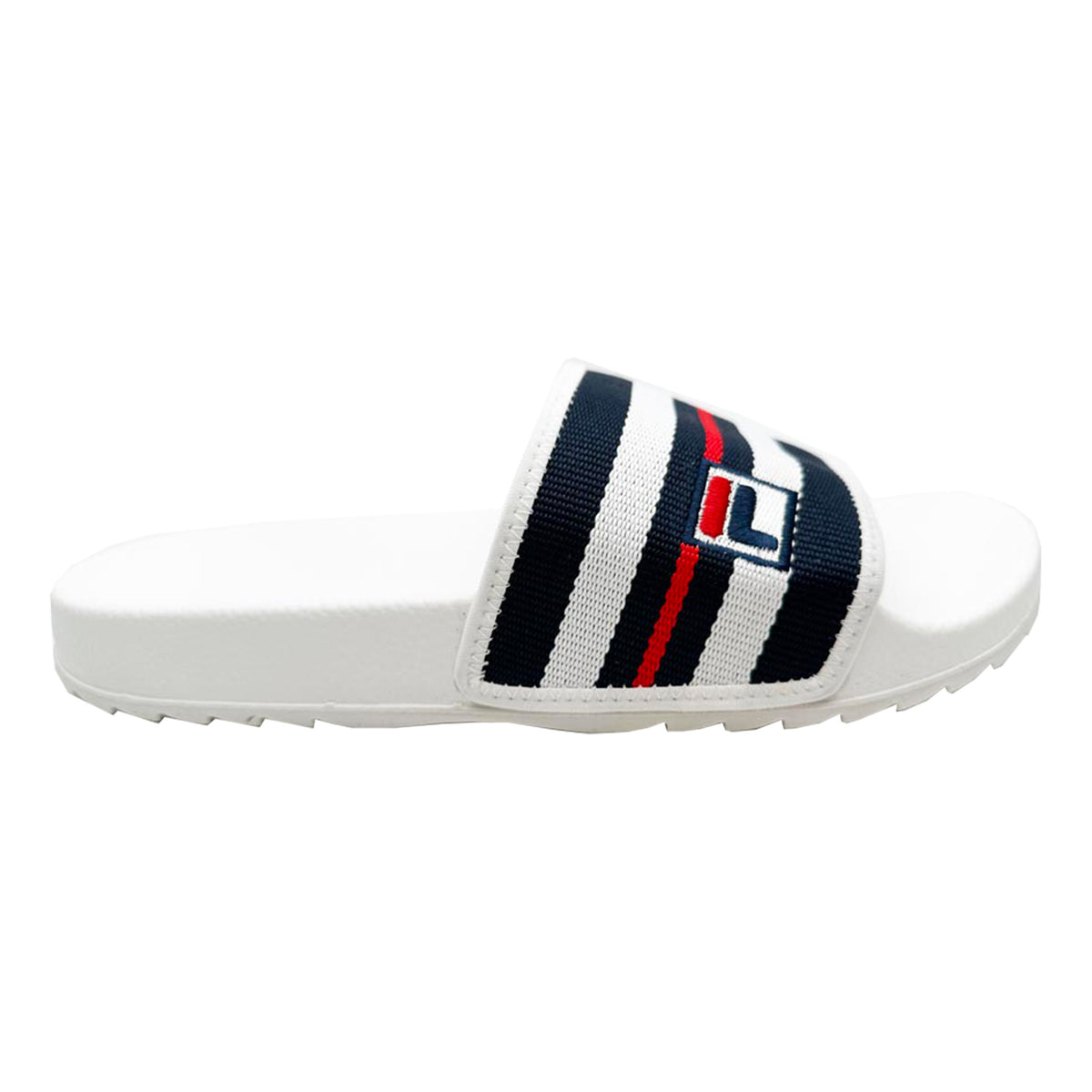 Fila Heritage Slides Slippers Men-White,Dark Blue
