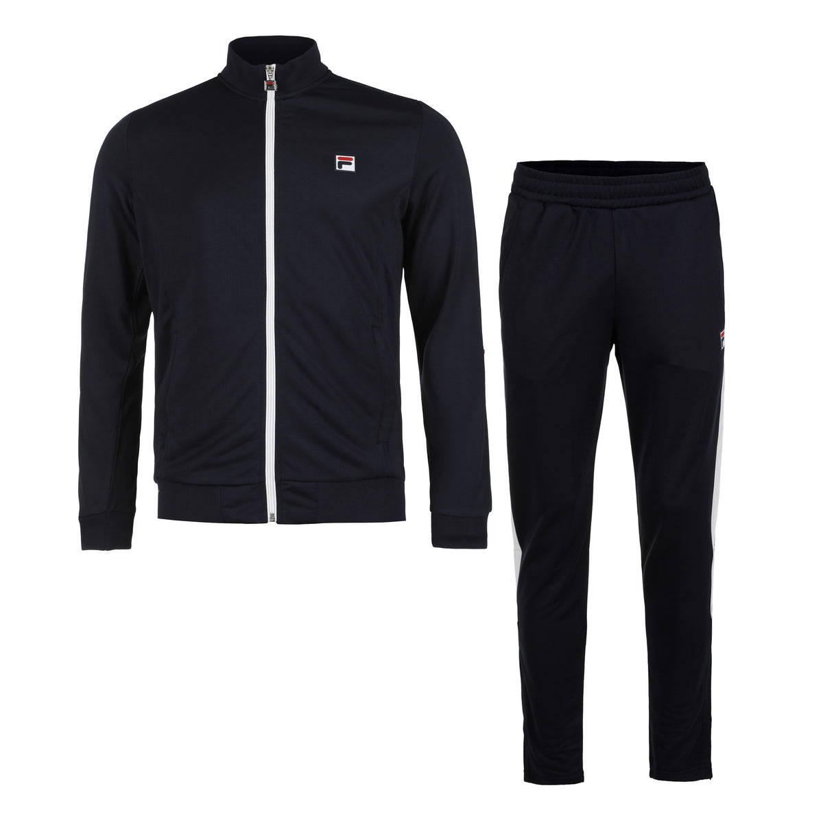 Fila Manuel Tracksuit Men-Dark Blue,White