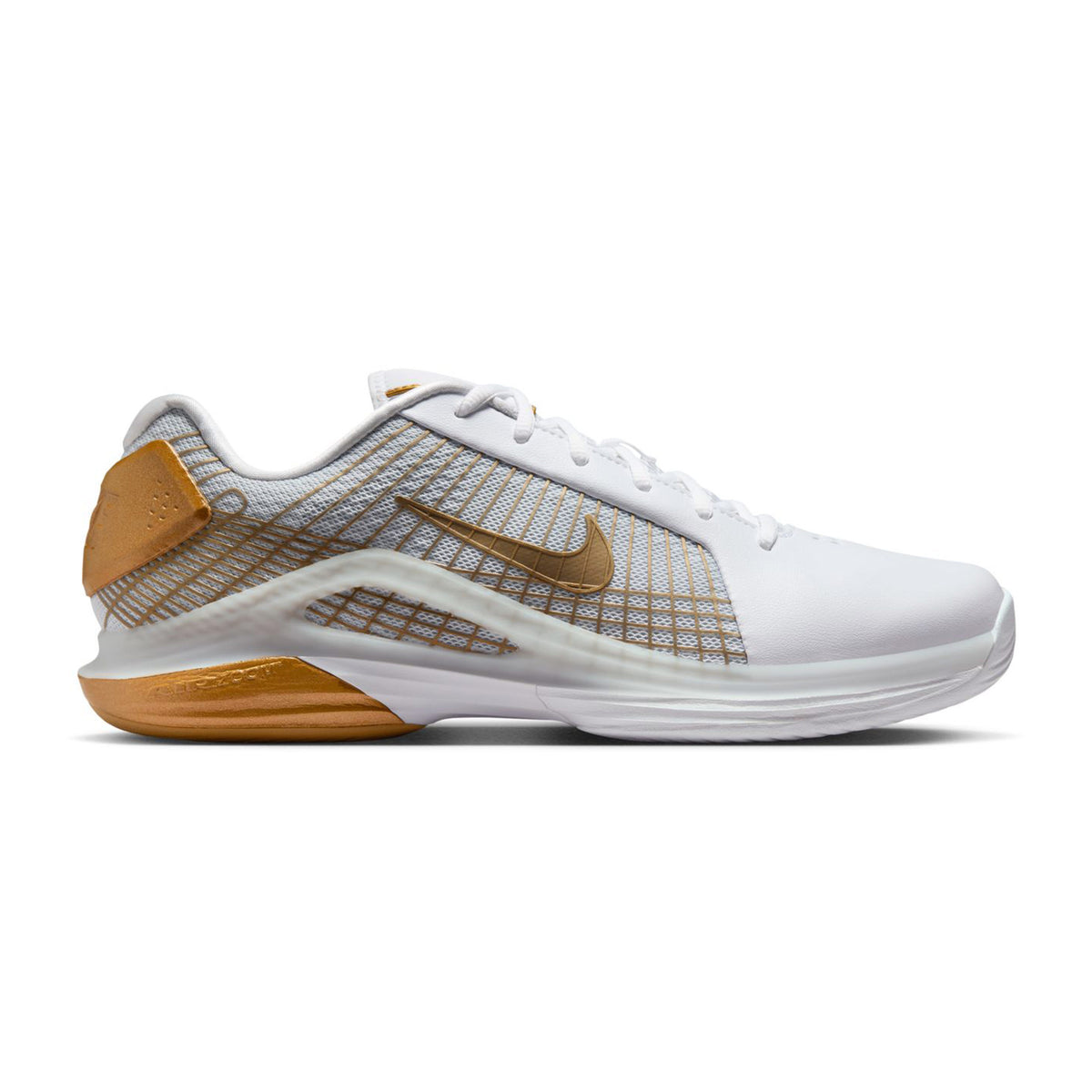 Nike Vapor 12 Hypersmash Allcourtschuh Herren - weiß, gold