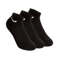 Everyday Cushioned Ankle Tennis Socks 3 Pack Unisex - black, white