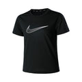 Dri-Fit One Graphic T-Shirt Mädchen-Schwarz,Weiß