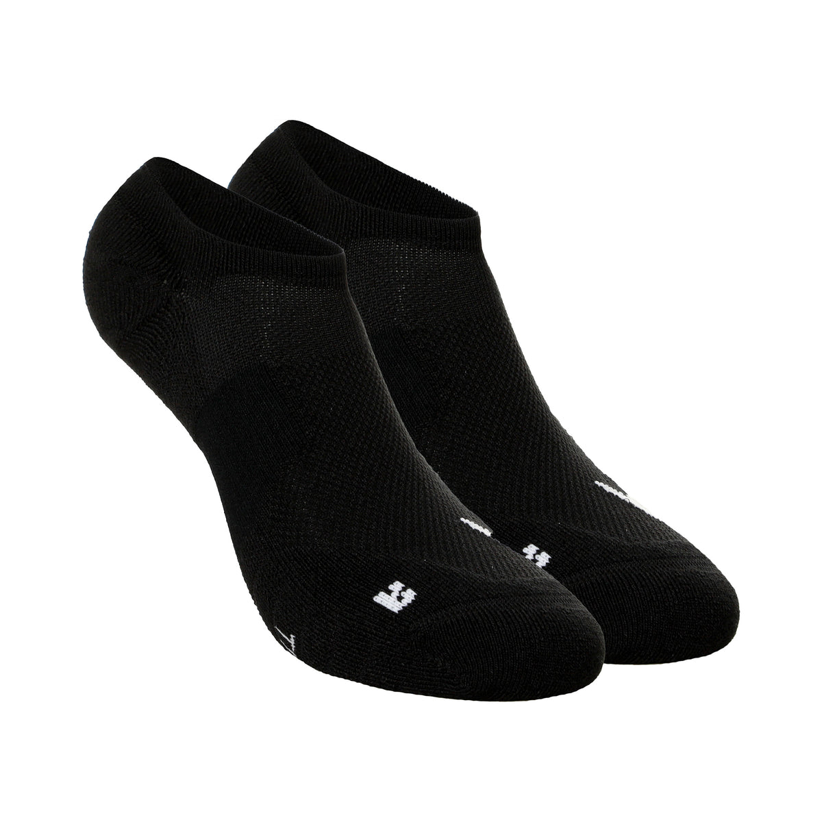Nike Multiplier Running No-Show Running Socks 2 Pack-Black,White