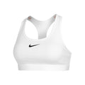 Swoosh Medium Sport-BH Damen-Weiß