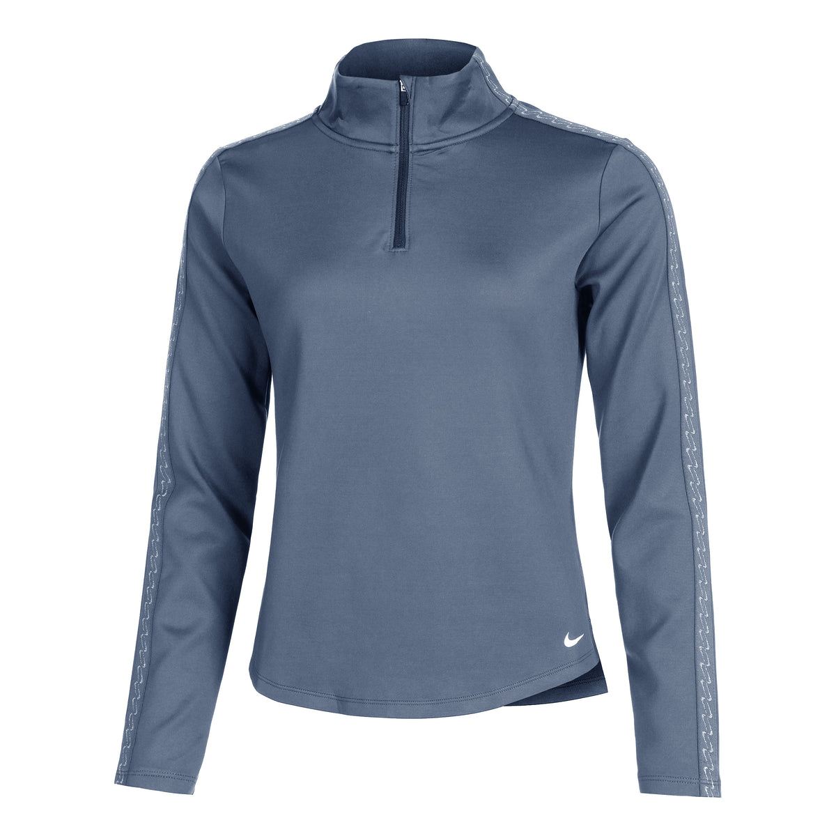 Nike Therma-FIT One Half-Zip Laufshirt Damen-Blau,Weiß