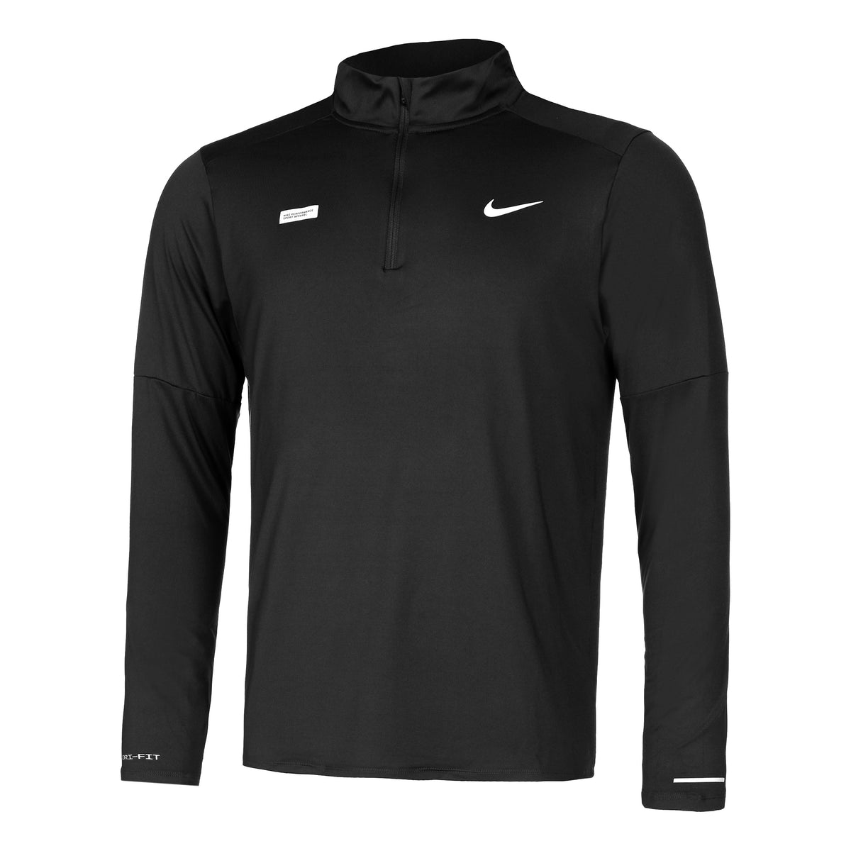 Nike Dri-Fit Dri-FIT Element Flash Half-Zip Running Shirt Men-Black,Silver