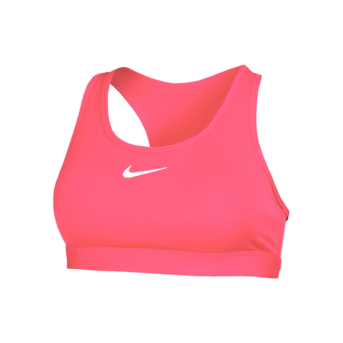 Nike Swoosh MED Support Bra Sports Bras Women-Pink,White